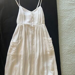 White summer dress